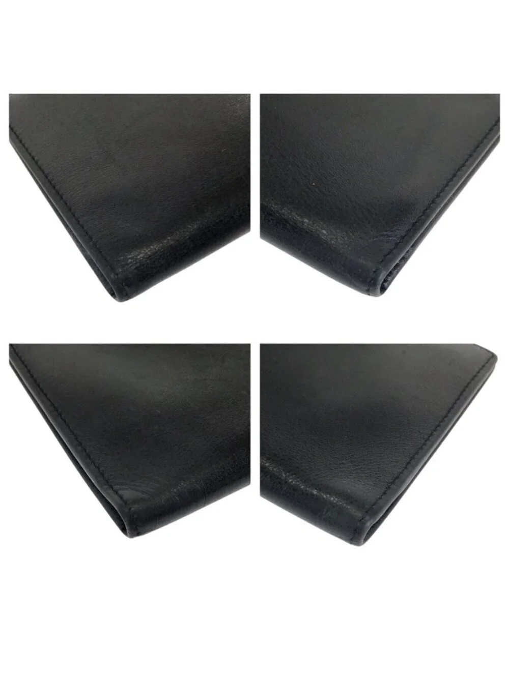 Cartier Pasha de Cartier Black Gold Leather Wallet